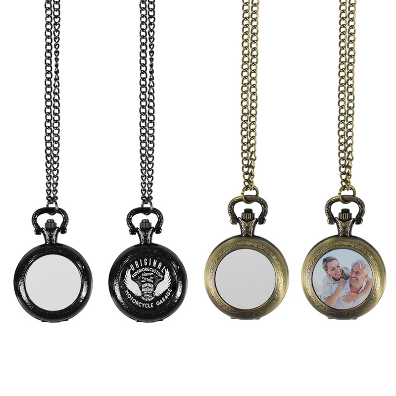 Old Fashioned Glass - Collar con Colgante de Reloj de