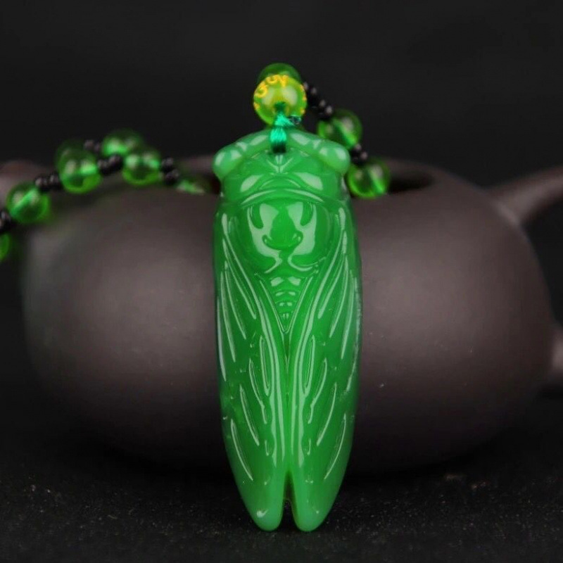 Old Fashioned Glass - Collar con colgante unisex estilo cicada