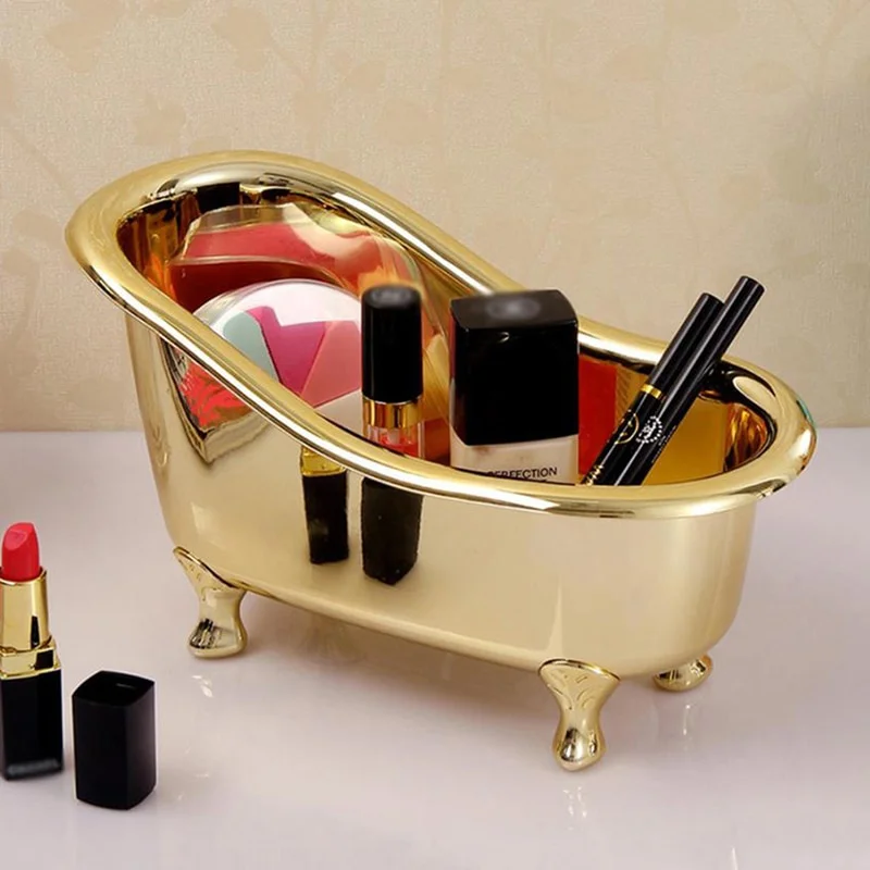 Bar Cart Gold - Mini caja de almacenamiento de joyas