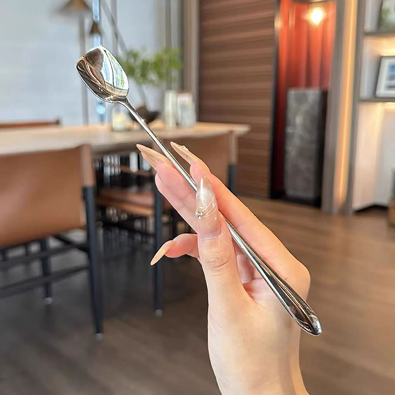 Cuchara agitadora de mango lar - Ice Pick Pick reseña y precio