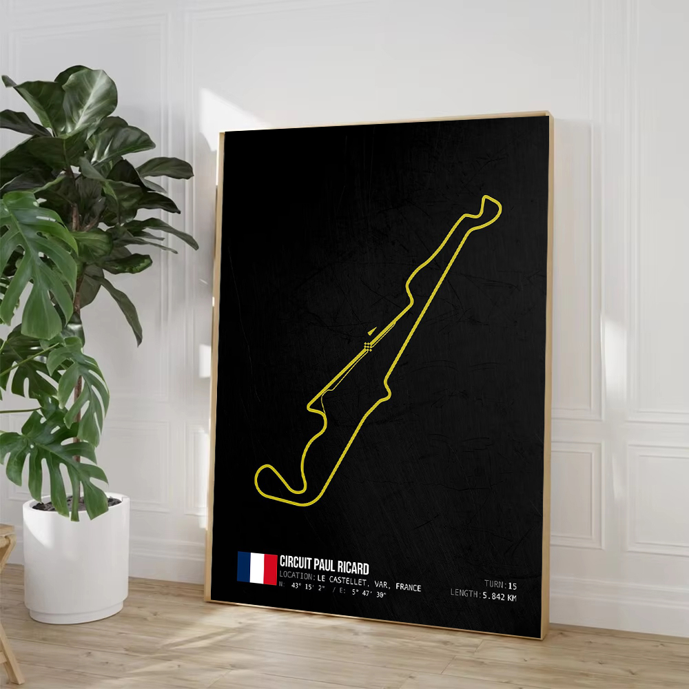 Póster de pista de circuitos d - Home Barcelona reseña y precio