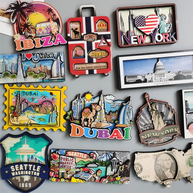 Imán de nevera de madera para  - Home Barcelona reseña y precio