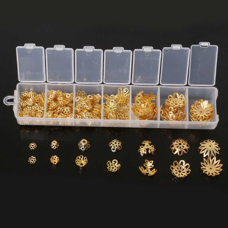 Caja de tapas de cuentas de fl - Bar Cart Gold reseña y precio